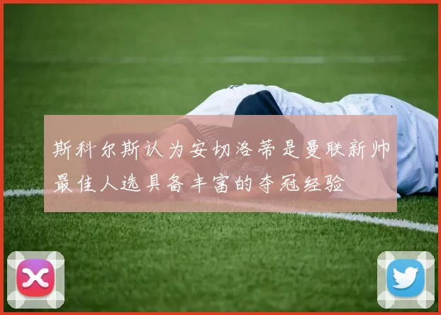 斯科尔斯认为安切洛蒂是曼联新帅最佳人选具备丰富的夺冠经验